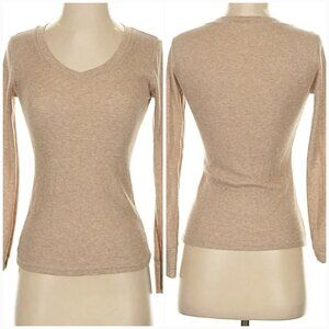 Col Story Waffle Knit Long Sleeve Small